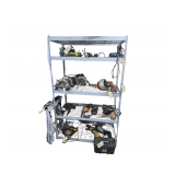 2 Racks 85x48x24" Contents not Included Must be Removed After 4 on Removal Day