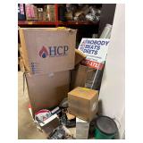 Contents Of Corner Includes HVAC FIttings