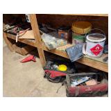 Bottom Shelf and Under Shelf, Torch , Wrenches