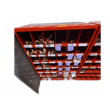 40x34x12in Shelf and Contents - Copper Connectors