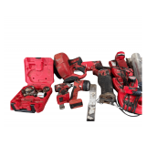 Milwuukee Cordless Tools 4 Battery Chargers 3 Batteries, Sawzall,Snake,Flashlight,Hammer Drill