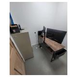 Contents of Office- Desk- Computer- Chair & Other Office Supplies