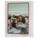 Canvas Art Work 37”H. X 25”W. - 40”L. X 20”W.