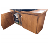 A 61"c23.5"x31.5" Cabinet With Contents , Toner T-FC330U-M, computer Labels