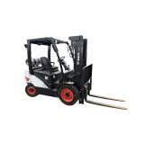 Bobcat G25E-7 Forklift - *Only 27 Hours* - Propane - 4600LB Capacity - 8900LB Truck Weight - Side Shift - 3 Stage Mast - *Reserved for Load Out* - Tanks Rented - Buyer will need to bring a tank