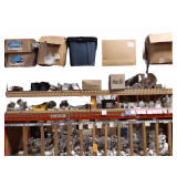 Both Shelves Of PVC Fittings And FinishLine Adjustable Drainage Systems NIB