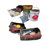 Bottom Shelf and Under Shelf, Torch, Wrenches