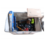 Basket Of Rope, Air Filters, Caulking Guns, Hardware, Tire Pump