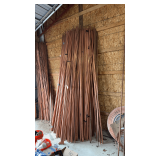Large Stack of 3/4' Copper Tubing - Approx. 10' - SEE PHOTOS