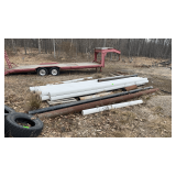 Various PVC & Steel Piping - Approx. 20'