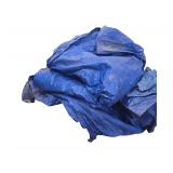 Various Sized Blue Tarps