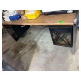 Steel Desk 6’L.