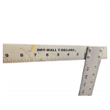 36" Work Light Dru Wall T- Square