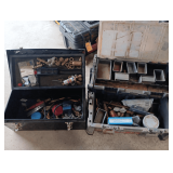 Tool Boxes And Contents. Copper And Brass Fittings, Connectors