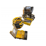 4 Spray Bottles ,3 Tool Boxes, woth Plumbing Items