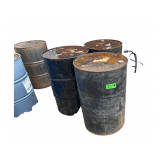 Four 55 Gal Drums - Fluid Unknown