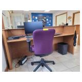 Desk- Computer- Chair