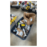 Tote of Plumbing, HVAC, & Mechanical Items - SEE PHOTOS