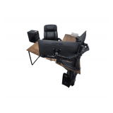 Contents of Office- Desk- Computer- Chair & Other Office Supplies