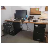 5' Desk - Accer Monitor - Computer