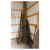 Black Gas Pipe - Metal Piping - Approx. 4'-10'