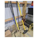 Concrete Rake - Shovels - Brush - Sledge Hammer