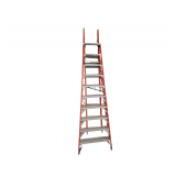 Fiberglass Tresele Extention Step Ladder 10