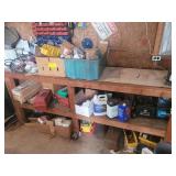 Various Contents - Batteries- Belts - Fire Extinguisher- Toolbox & More
