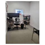 Contents of Office- Desk- Computer- Chair & Other Office Supplies