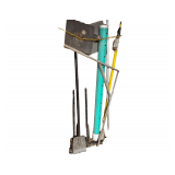 All Items Behind Door, Pipe Clamps, Shingle Scraper, Flagsticks