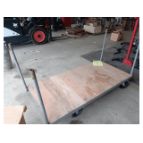 Heavy Duty Cart On Wheels With Holding Posts