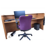 Desk- Computer- Chair