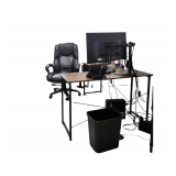 Contents of Office- Desk- Computer- Chair & Other Office Supplies