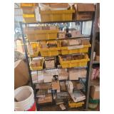 5' Rack & Contents Various Hardware