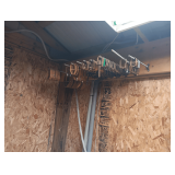 Large Lot Of Big PVC Fittings And Couplings And Copper Holders