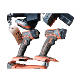 Ridgid Battery Operated Tools, 2 Chargers No Battery, Bag Included