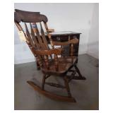 4' Vintage Desk and Rocking Chair