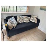 Upholstered Couch With Pillows 5’L.
