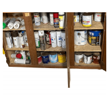 All Contents in Bottom Cabinets, Paint