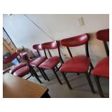 6 Red Chairs