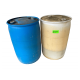 Two 55 Gal Poly Drums - Fluid Unknown