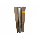 4 Boxes of 4" 26Ga 60" Galvanized Pipe