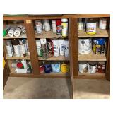 All Contents in Bottom Cabinets, Paint