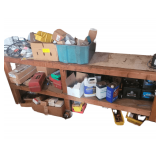 Various Contents - Batteries- Belts - Fire Extinguisher- Toolbox & More