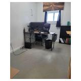 Contents of Office- Desk- Computer- Chair & Other Office Supplies