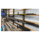 2 Stacks of Black Pipe - Approx. 8'-20' - See Photos