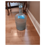 Glass Jug Consolidated Ice Company Pittsburgh PA Appro 18 Inch Tall