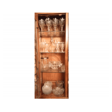 Wine Glasses. Decanter. Candy Dishes