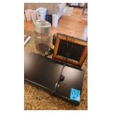 Money counting Bank - Panasonic DVDPlayer - Flashlight- Electric Picture Frame