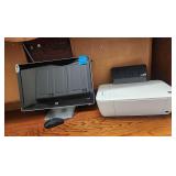 Dell Computer and Hp monitor, HP Deskjet 1512 Printer